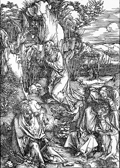 Christ on the Mount of Olives Albrecht Durer